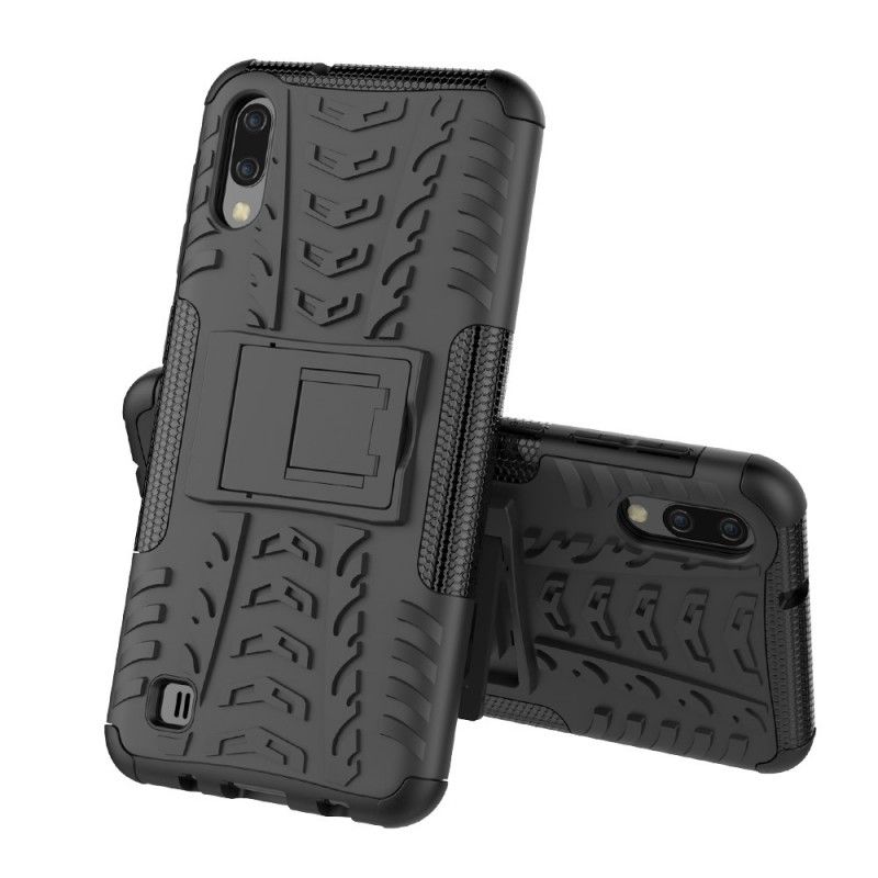 Case Kuoret Samsung Galaxy A10 Valkoinen Musta Puhelinkuoret Erittäin Kestävä