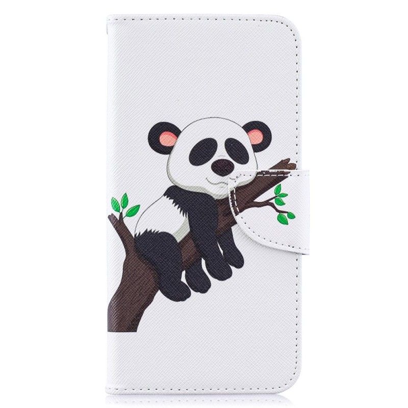 Flip Case Samsung Galaxy A10 Laiska Panda