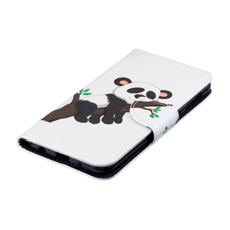 Flip Case Samsung Galaxy A10 Laiska Panda