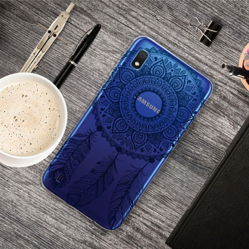 Kuori Samsung Galaxy A10 Ainutlaatuinen Kukka Mandala Suojakuori