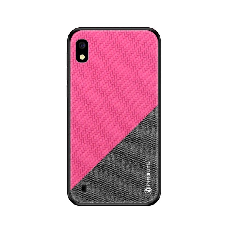 Kuori Samsung Galaxy A10 Magenta Musta Pinwuyo Kunniasarja