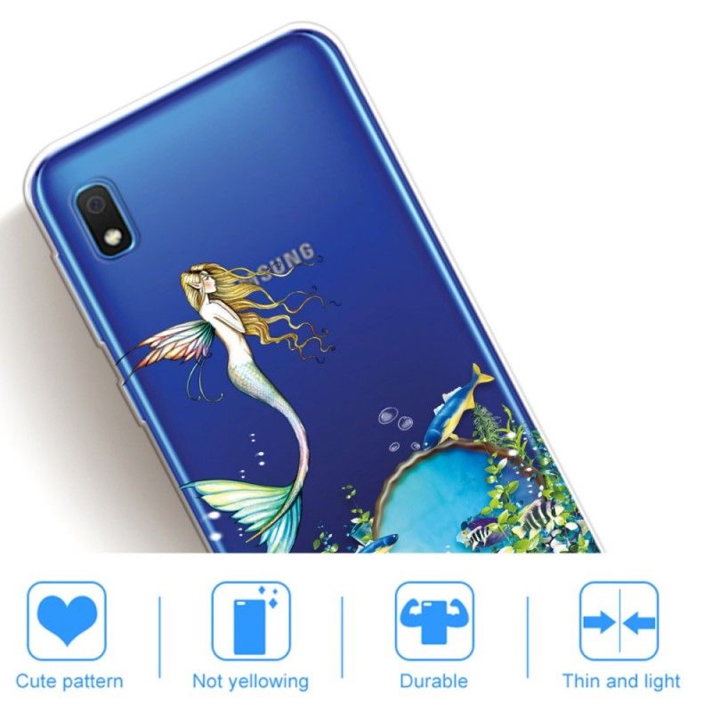 Kuori Samsung Galaxy A10 Sininen Sireeni Suojakuori