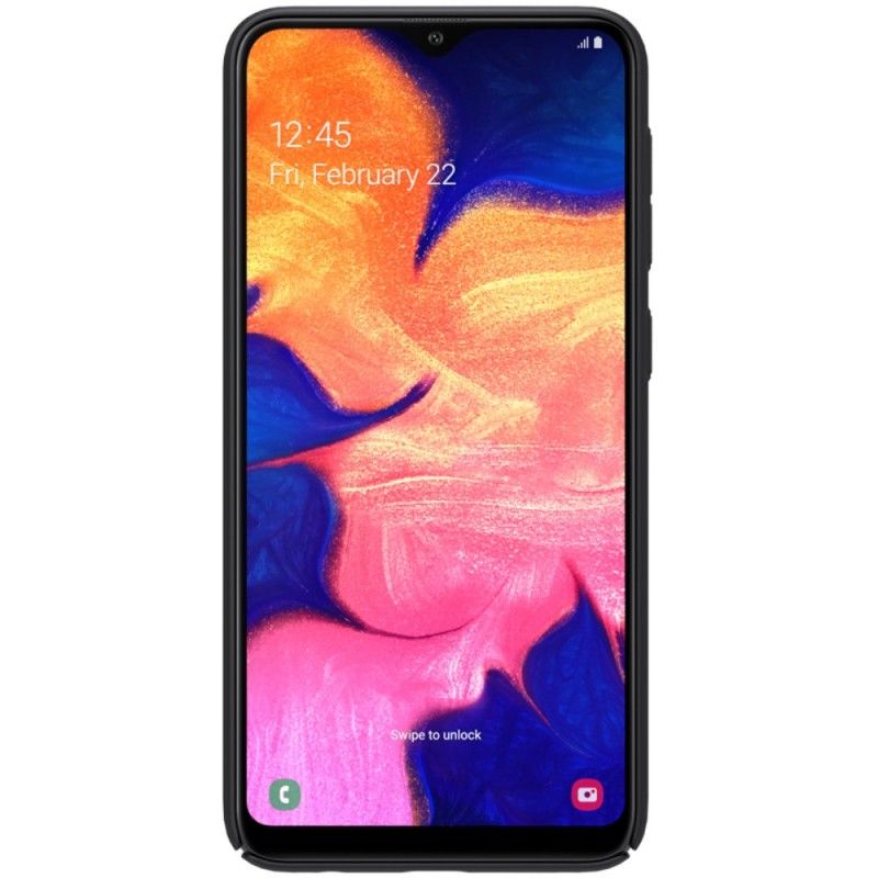 Kuori Samsung Galaxy A10 Valkoinen Musta Jäykkä Himmeä Nillkin