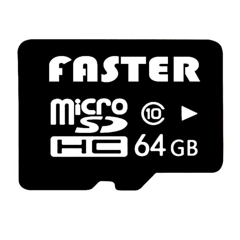 64Go Micro Sd -Kortti Sd-Sovittimella