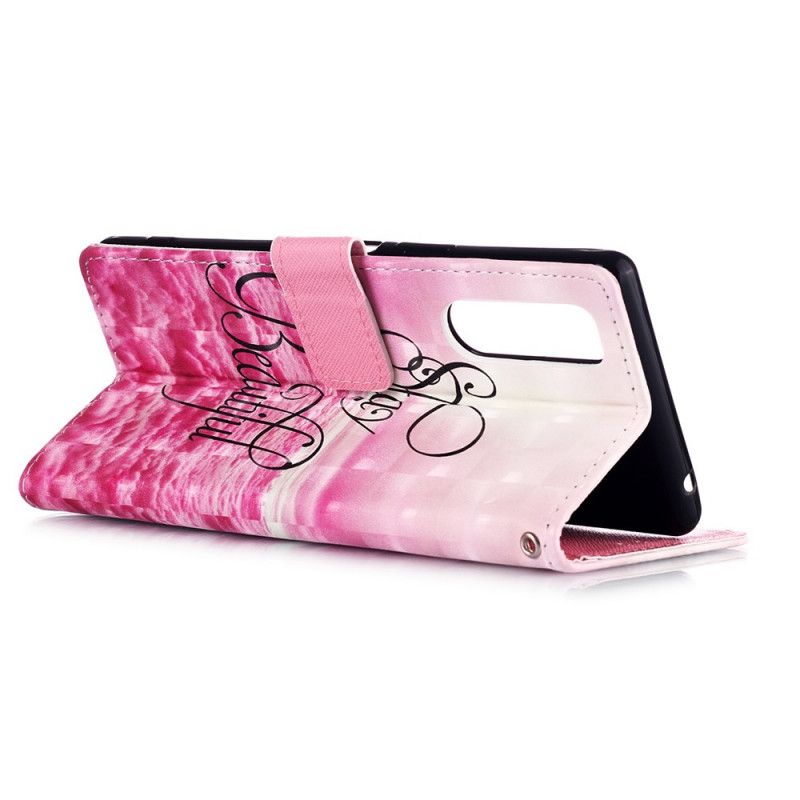 Flip Case Sony Xperia 5 Pysy Kauniina