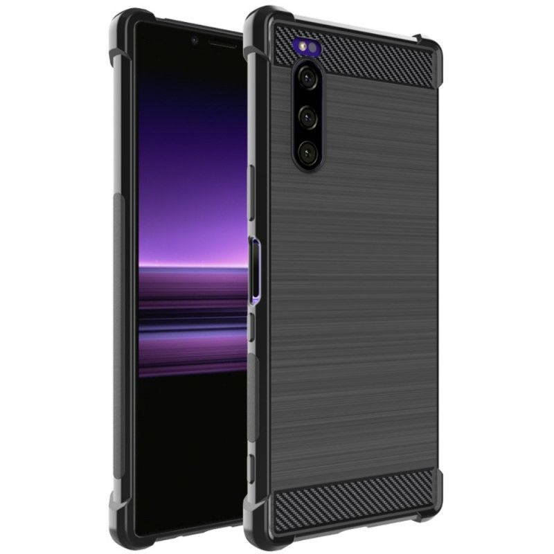 Kuori Sony Xperia 5 Imak-Harjattu Hiilikuitu