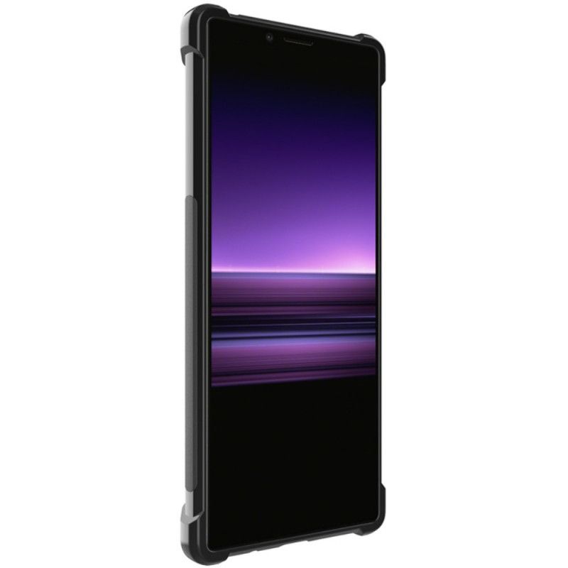 Kuori Sony Xperia 5 Imak-Harjattu Hiilikuitu