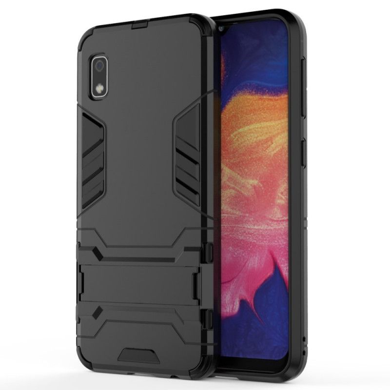 Case Kuoret Samsung Galaxy A10e Punainen Musta Puhelinkuoret Vahva Kieli