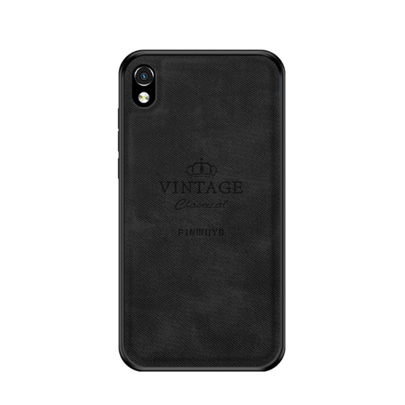 Case Kuoret Xiaomi Redmi 7A Harmaa Musta Puhelinkuoret Kunniallinen Vintage Pinwuyo