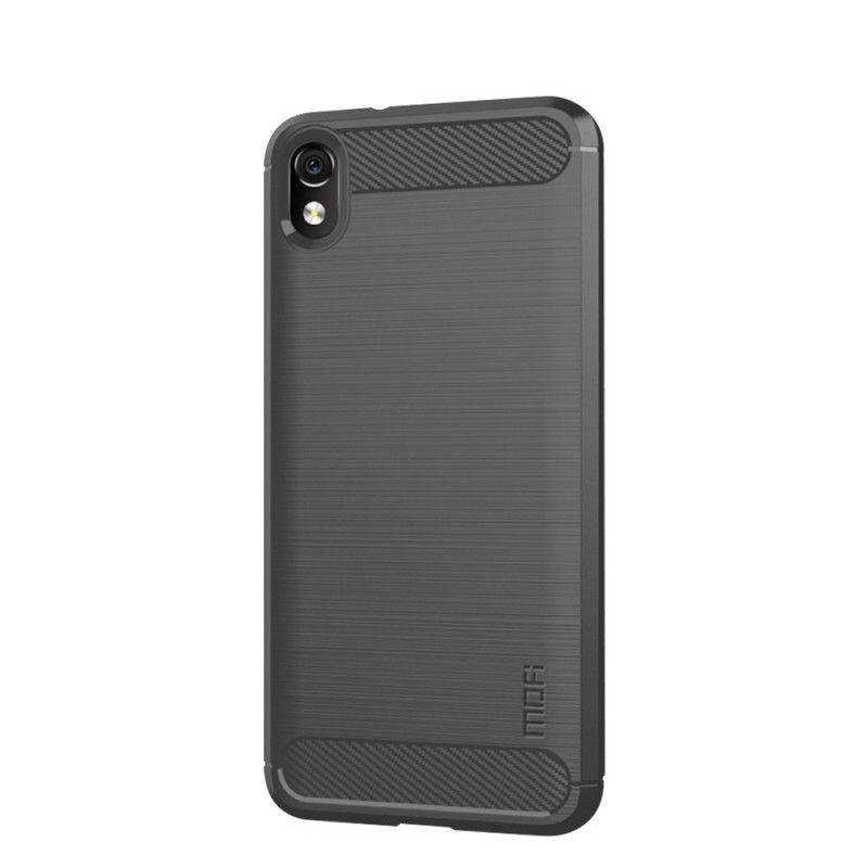 Case Kuoret Xiaomi Redmi 7A Harmaa Musta Puhelinkuoret Mofi Harjattu Hiilikuitu