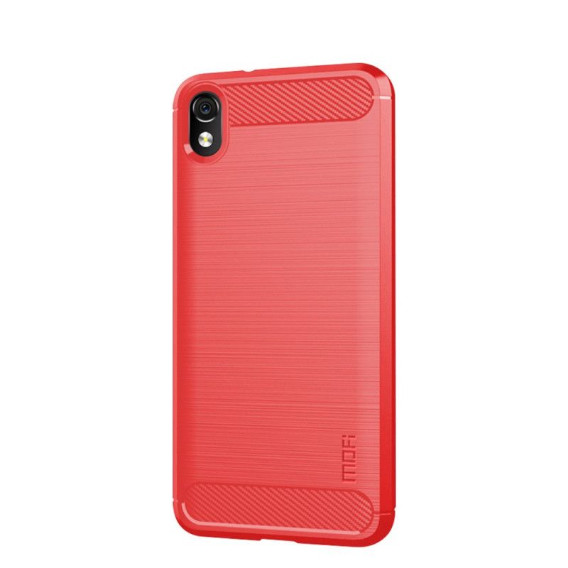 Case Kuoret Xiaomi Redmi 7A Harmaa Musta Puhelinkuoret Mofi Harjattu Hiilikuitu