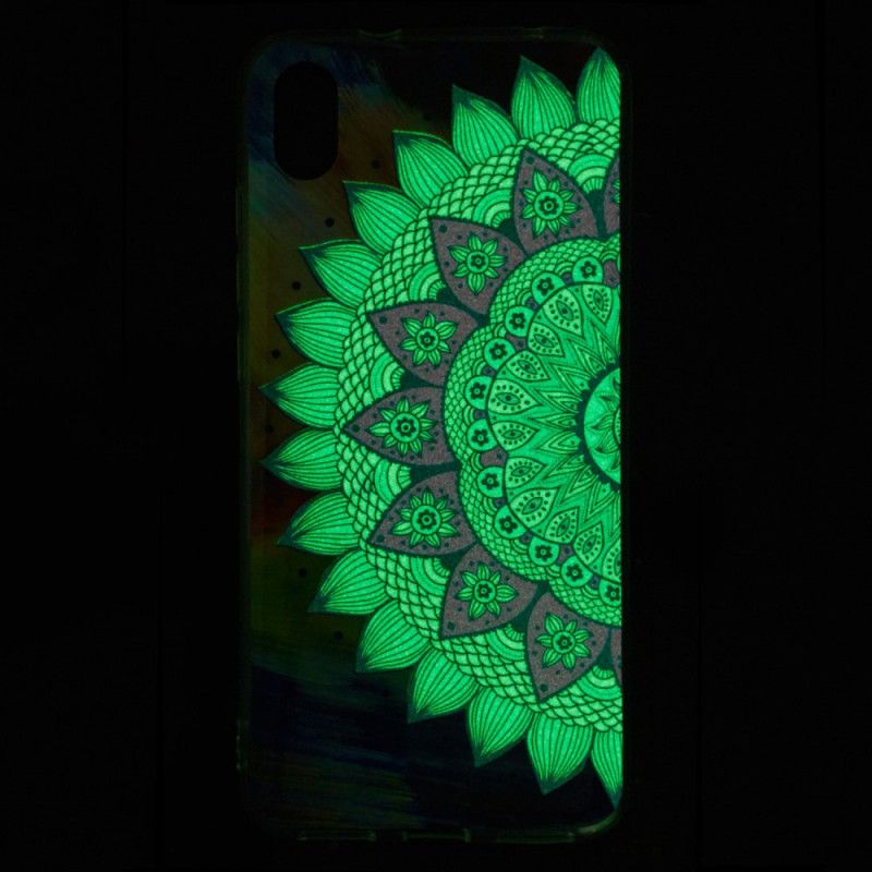 Case Kuoret Xiaomi Redmi 7A Puhelinkuoret Fluoresoiva Värillinen Mandala