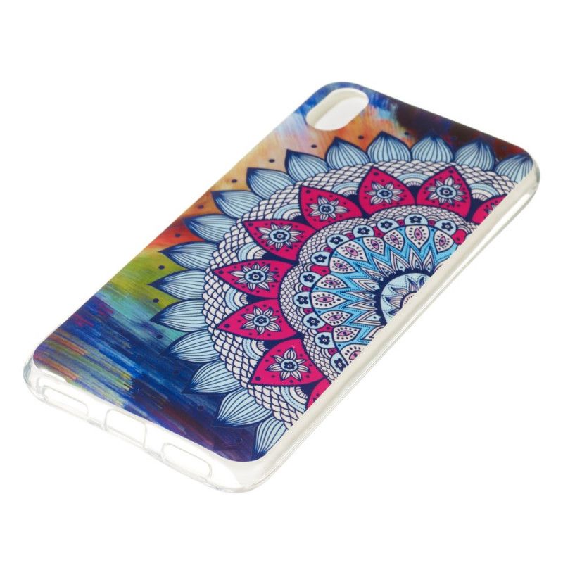 Case Kuoret Xiaomi Redmi 7A Puhelinkuoret Fluoresoiva Värillinen Mandala