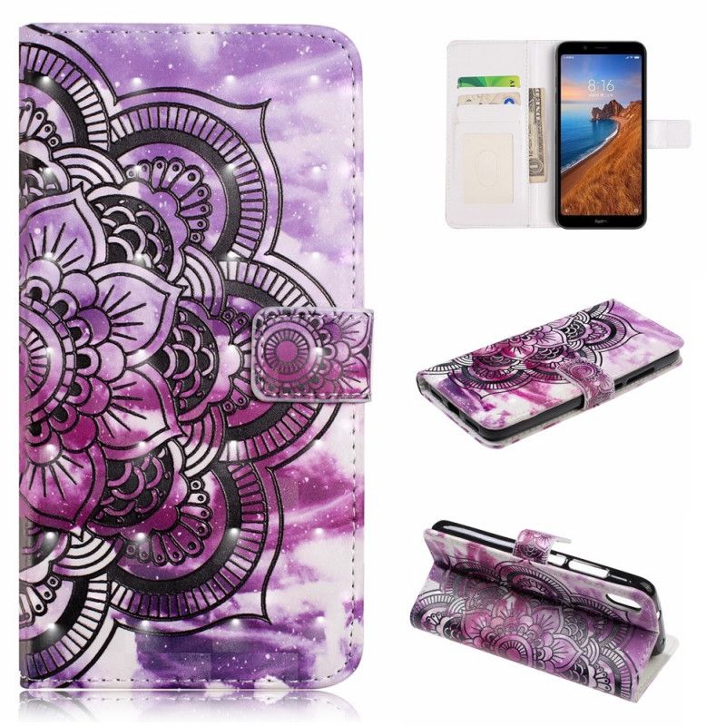 Kotelot Xiaomi Redmi 7A Violetti Mandala