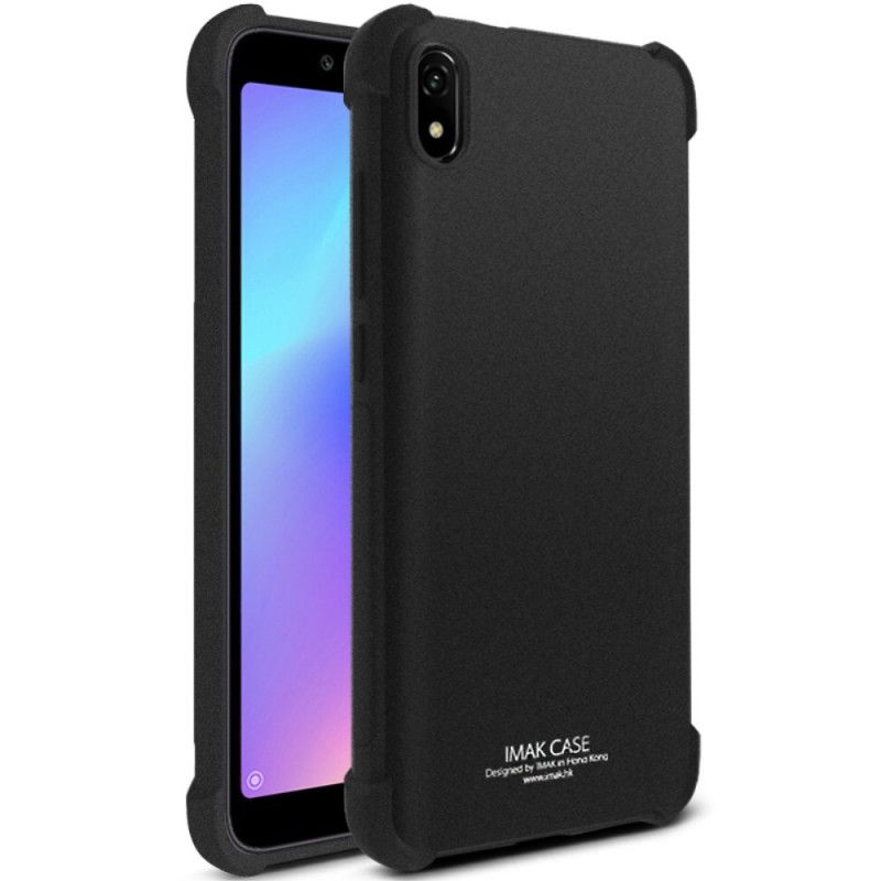 Kuori Xiaomi Redmi 7A Harmaa Musta Imak-Näytön Kalvolla Suojakuori