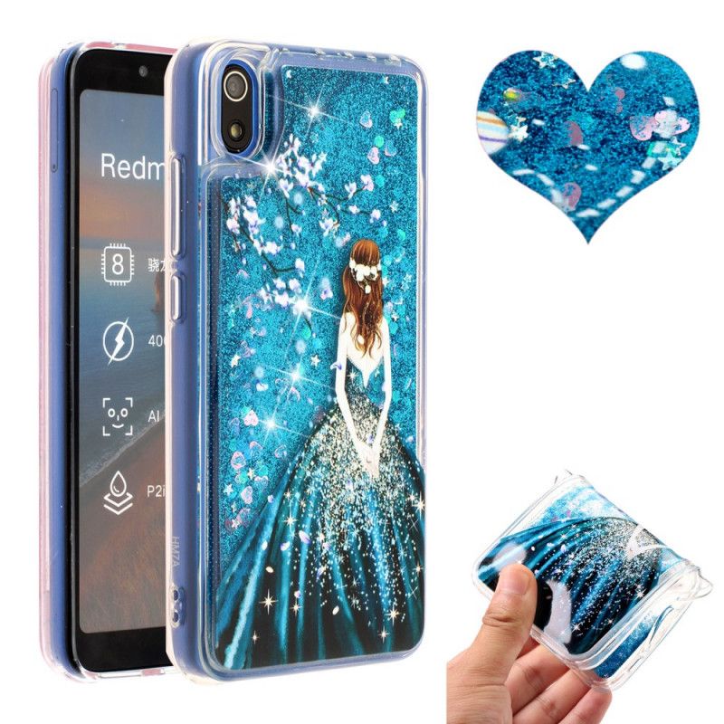 Kuori Xiaomi Redmi 7A Prinsessa Kimallus