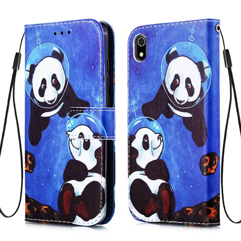 Suojakuori Xiaomi Redmi 7A Puhelinkuoret Pandas-Kosmonautit Tangoilla