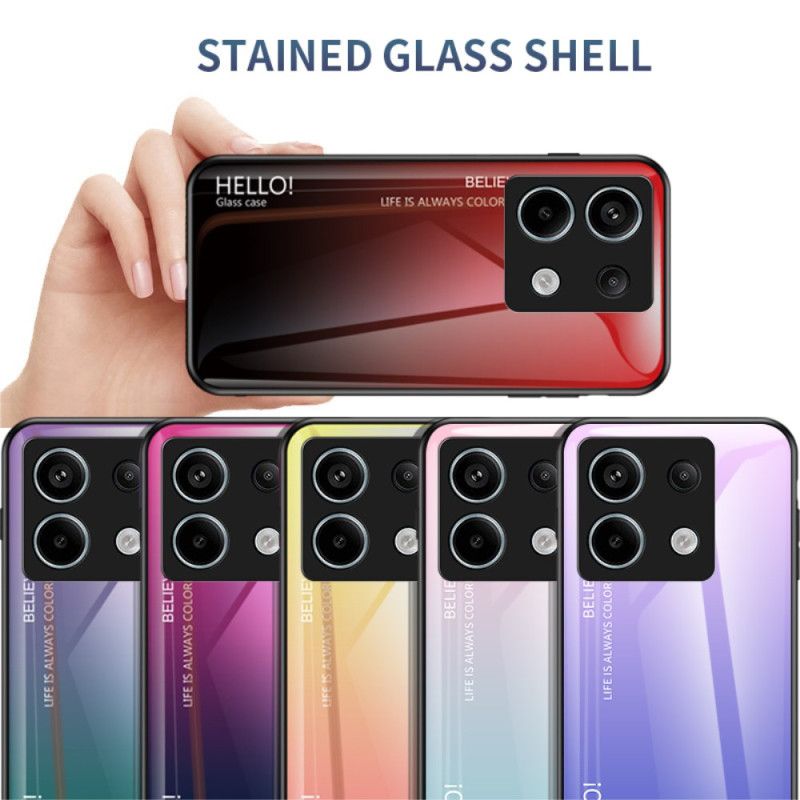 Kuori Xiaomi Redmi Note 13 Pro 5g Hello Tempered Glass