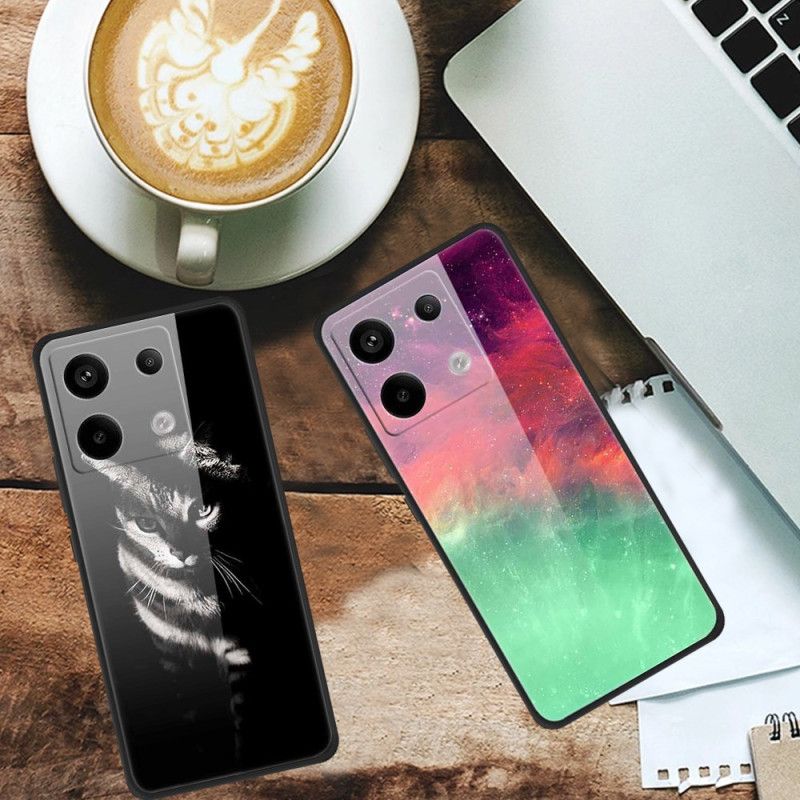 Kuori Xiaomi Redmi Note 13 Pro 5g Jään Ja Tulen Karkaistu Lasikitara Suojakuori