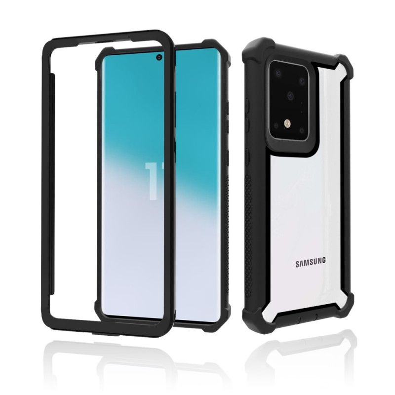 Case Kuoret Samsung Galaxy S20 Plus / S20 Plus 5G Harmaa Musta Puhelinkuoret Luistamaton Hybridi