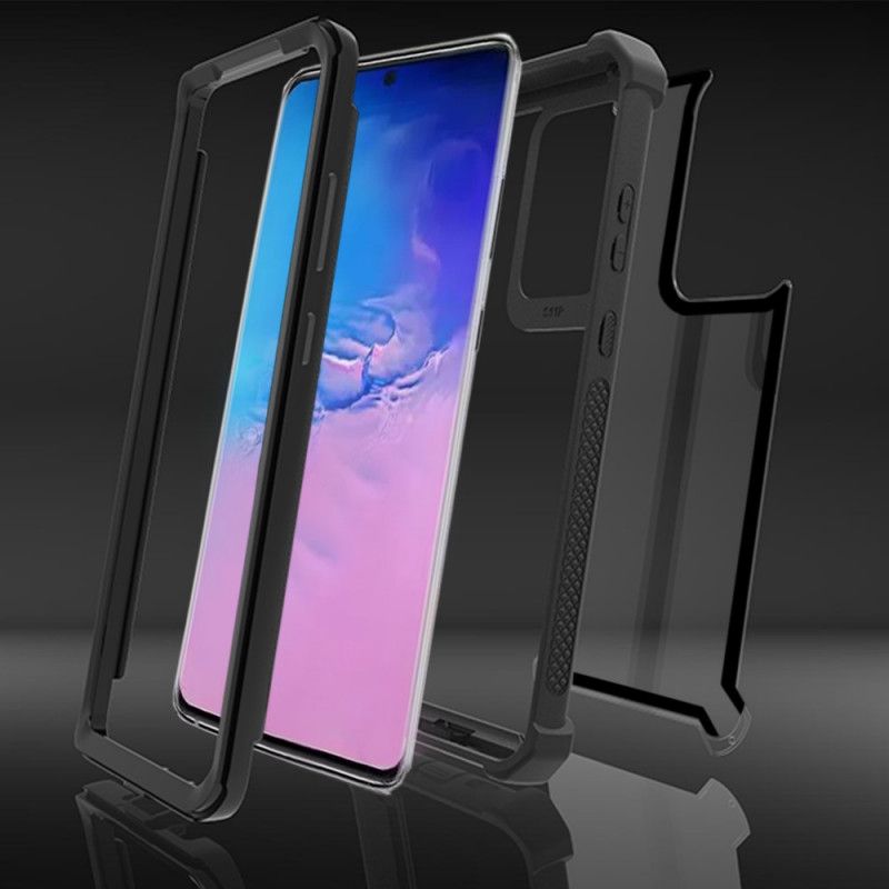 Case Kuoret Samsung Galaxy S20 Plus / S20 Plus 5G Harmaa Musta Puhelinkuoret Luistamaton Hybridi