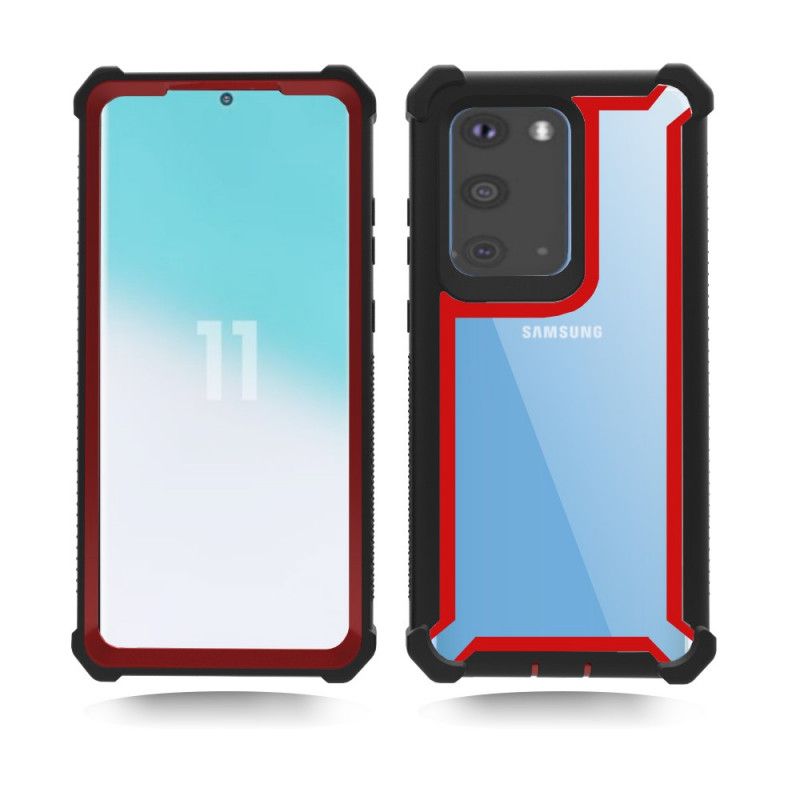 Case Kuoret Samsung Galaxy S20 Plus / S20 Plus 5G Harmaa Musta Puhelinkuoret Luistamaton Hybridi