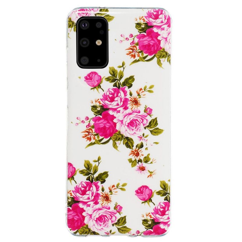 Case Kuoret Samsung Galaxy S20 Plus / S20 Plus 5G Puhelinkuoret Fluoresoivat Kukat