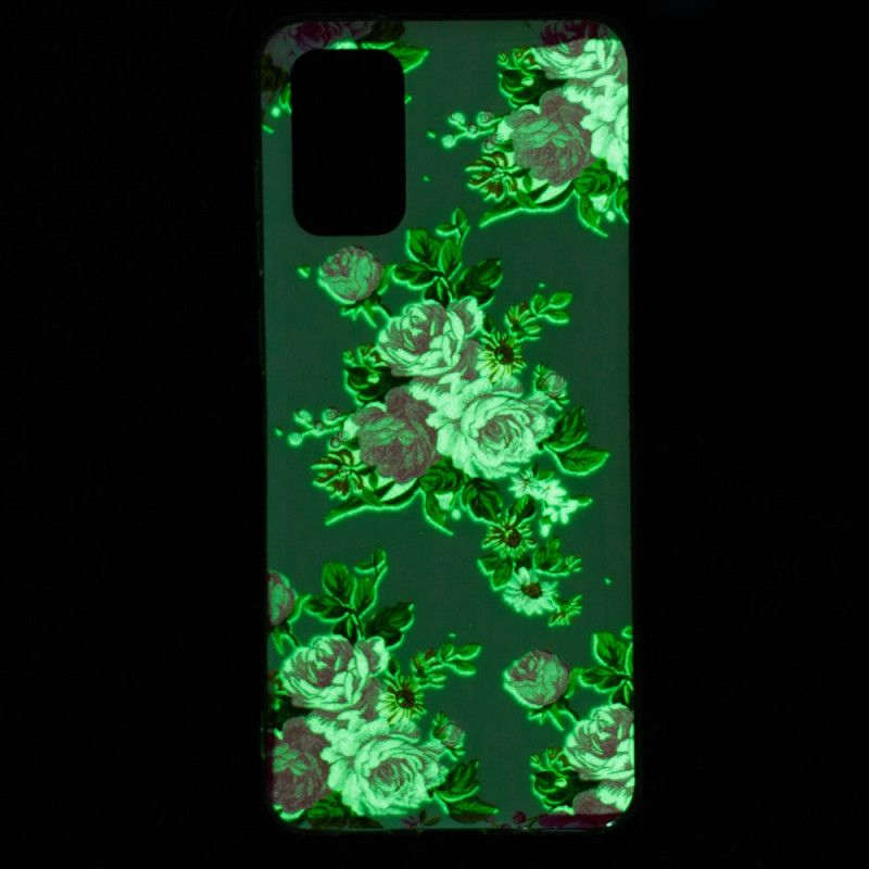 Case Kuoret Samsung Galaxy S20 Plus / S20 Plus 5G Puhelinkuoret Fluoresoivat Kukat