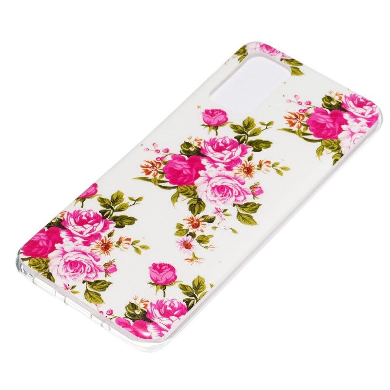 Case Kuoret Samsung Galaxy S20 Plus / S20 Plus 5G Puhelinkuoret Fluoresoivat Kukat