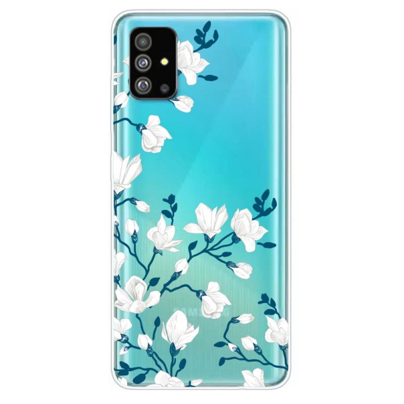 Case Kuoret Samsung Galaxy S20 Plus / S20 Plus 5G Puhelinkuoret Valkoiset Kukat