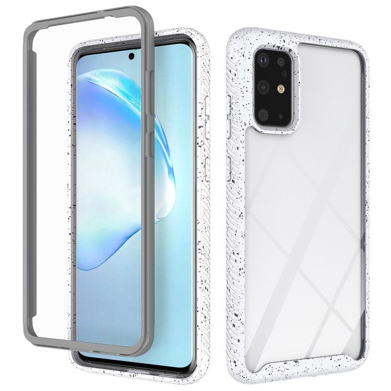 Case Kuoret Samsung Galaxy S20 Plus / S20 Plus 5G Valkoinen Musta Puhelinkuoret Kimallussuunnittelu