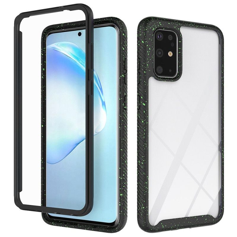 Case Kuoret Samsung Galaxy S20 Plus / S20 Plus 5G Valkoinen Musta Puhelinkuoret Kimallussuunnittelu