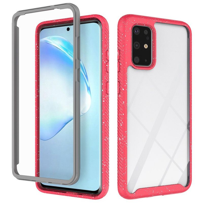 Case Kuoret Samsung Galaxy S20 Plus / S20 Plus 5G Valkoinen Musta Puhelinkuoret Kimallussuunnittelu