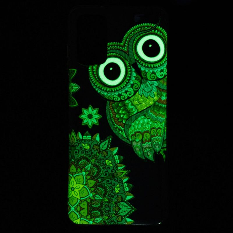 Kuori Samsung Galaxy S20 Plus / S20 Plus 5G Fluoresoiva Mandalapöllö