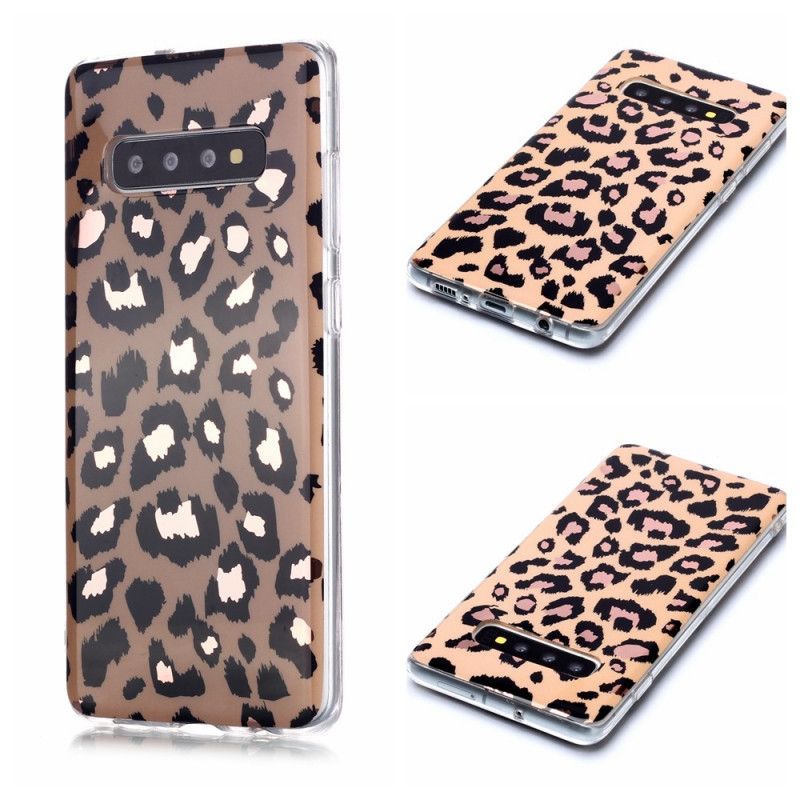 Kuori Samsung Galaxy S20 Plus / S20 Plus 5G Leopardityyli Marmori