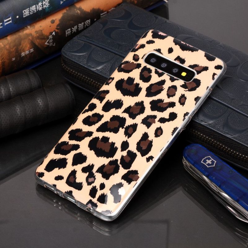 Kuori Samsung Galaxy S20 Plus / S20 Plus 5G Leopardityyli Marmori