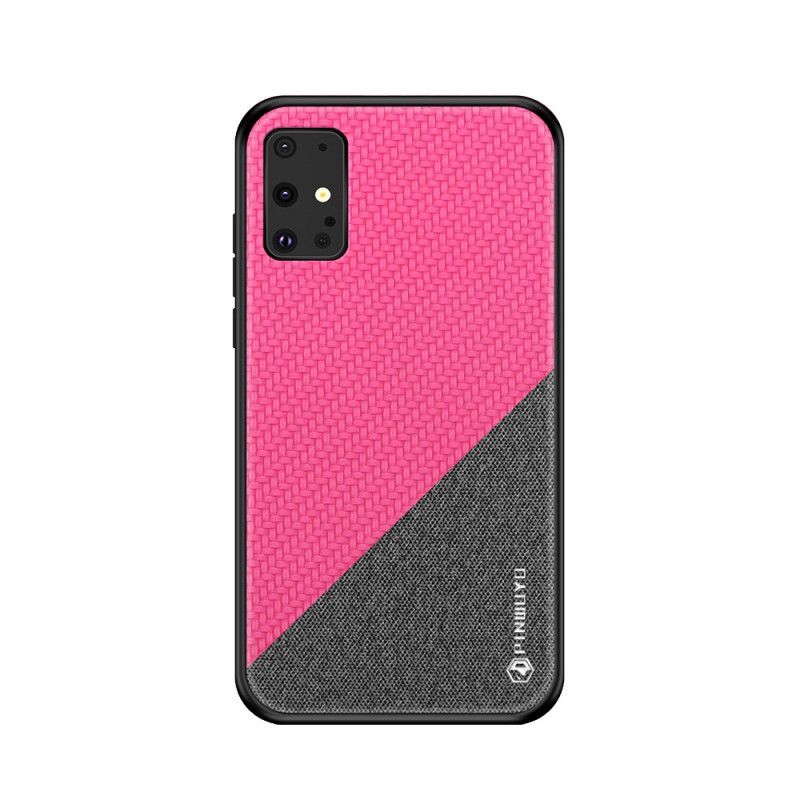 Kuori Samsung Galaxy S20 Plus / S20 Plus 5G Magenta Musta Pinwuyo Kunniasarja