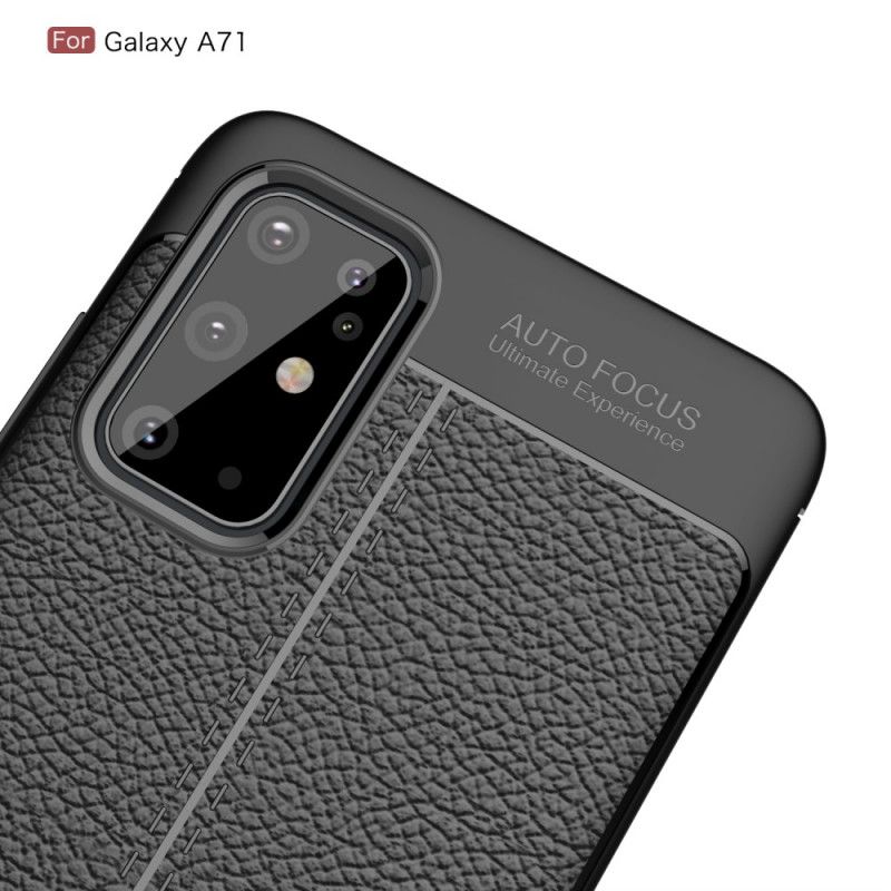 Kuori Samsung Galaxy S20 Plus / S20 Plus 5G Punainen Musta Kaksilinjainen Litsi Suojakuori