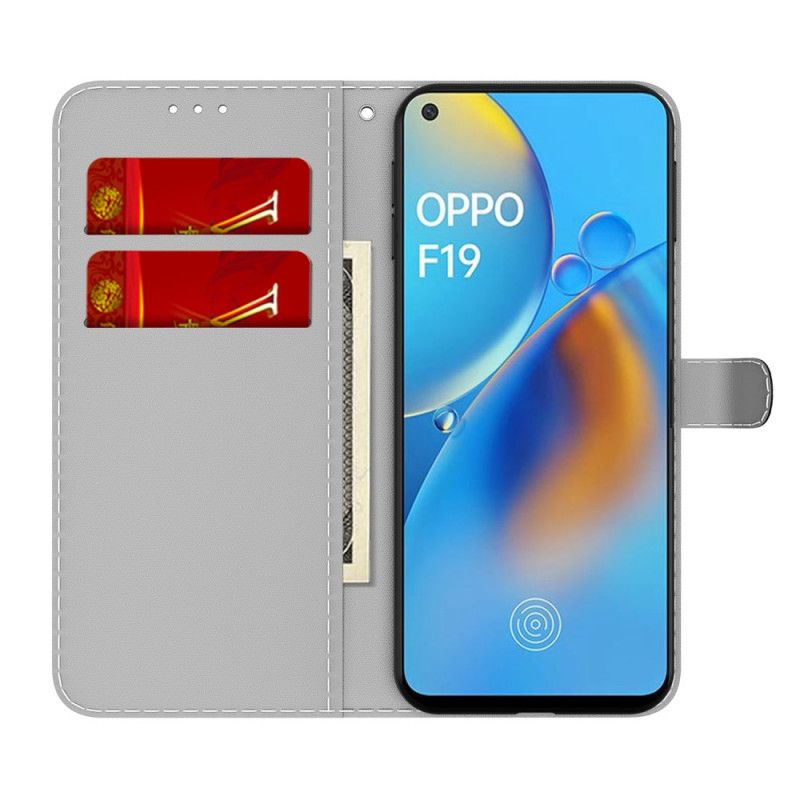 Flip Kotelot Oppo A74 4g Abstrakti Kuvio