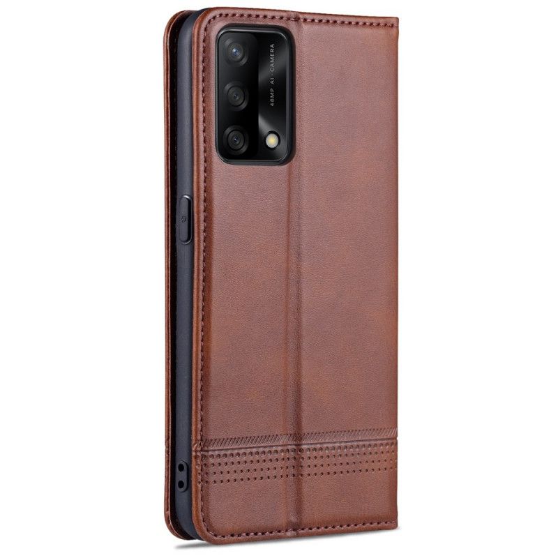 Flip Kotelot Oppo A74 4g Azns Faux Leather Suojakuori