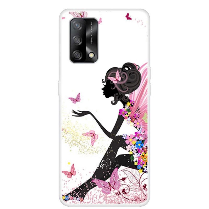 Kuori Oppo A74 4g Flower Fairy