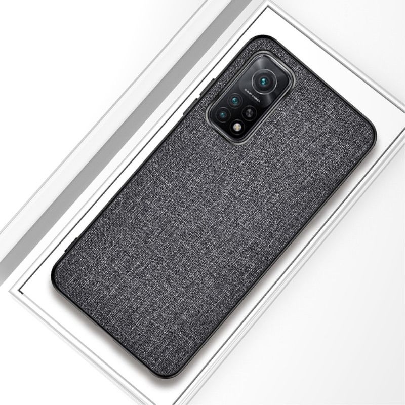 Case Kuoret Xiaomi Mi 10T / 10T Pro Harmaa Musta Puhelinkuoret Hybridikankaan Muotoilu