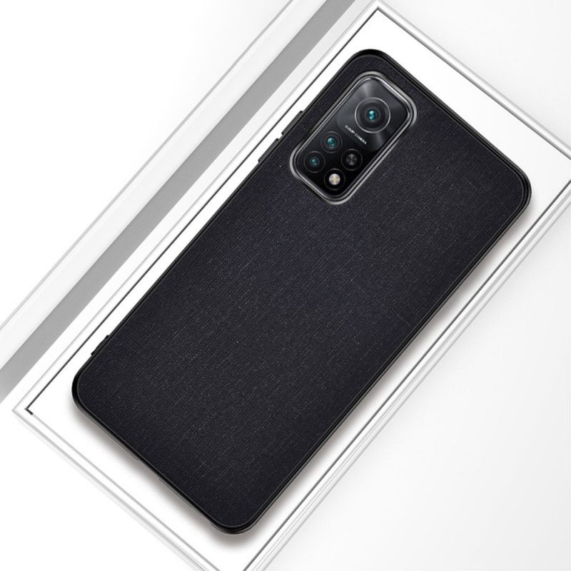 Case Kuoret Xiaomi Mi 10T / 10T Pro Harmaa Musta Puhelinkuoret Hybridikankaan Muotoilu