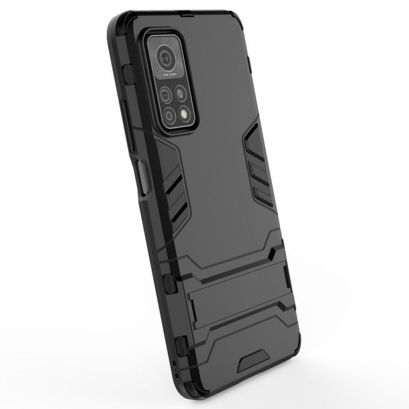 Case Kuoret Xiaomi Mi 10T / 10T Pro Punainen Musta Puhelinkuoret Erittäin Kestävä Kieli