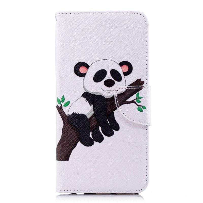 Flip Case Huawei Y7 2018 Laiska Panda