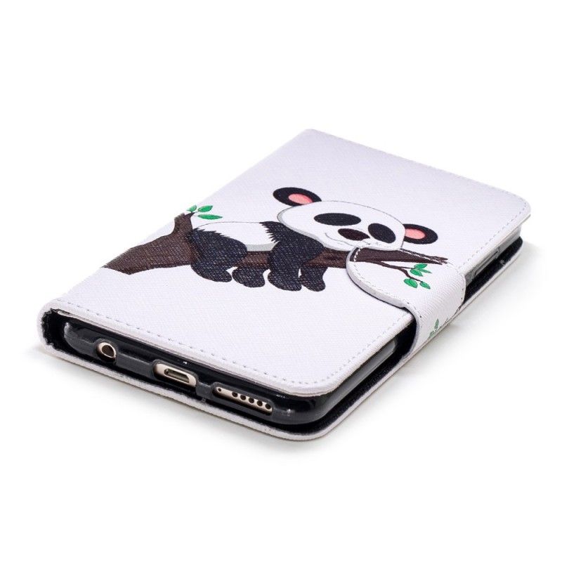 Flip Case Huawei Y7 2018 Laiska Panda