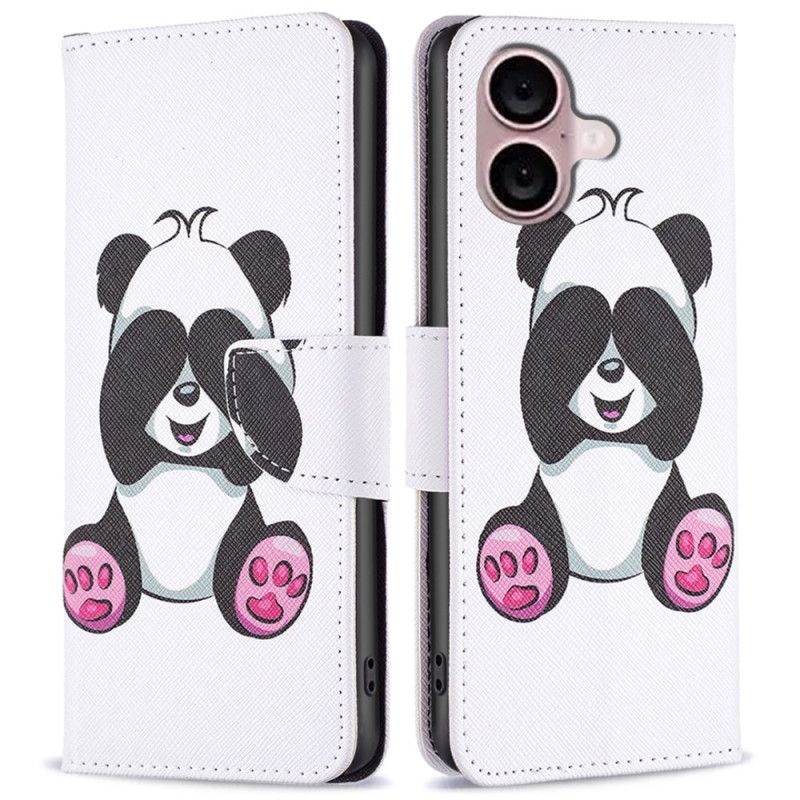 Kotelot iPhone 16 Plus Panda Suojakuori