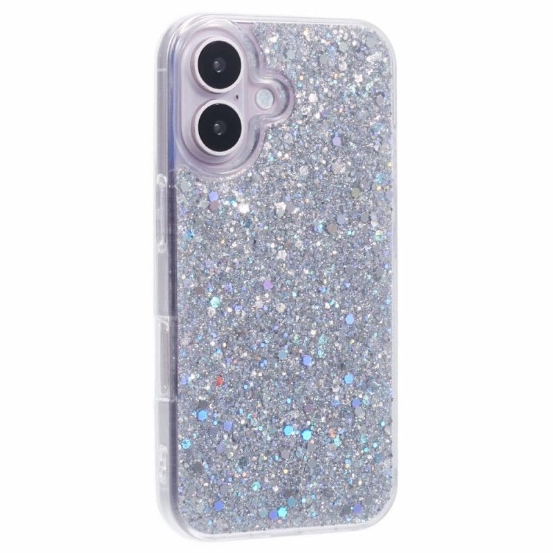 Kuori iPhone 16 Plus Glitteriä