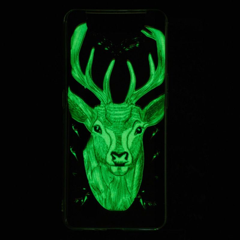 Kuori Samsung Galaxy A80 / A90 Fluoresoiva Majesteettinen Peura