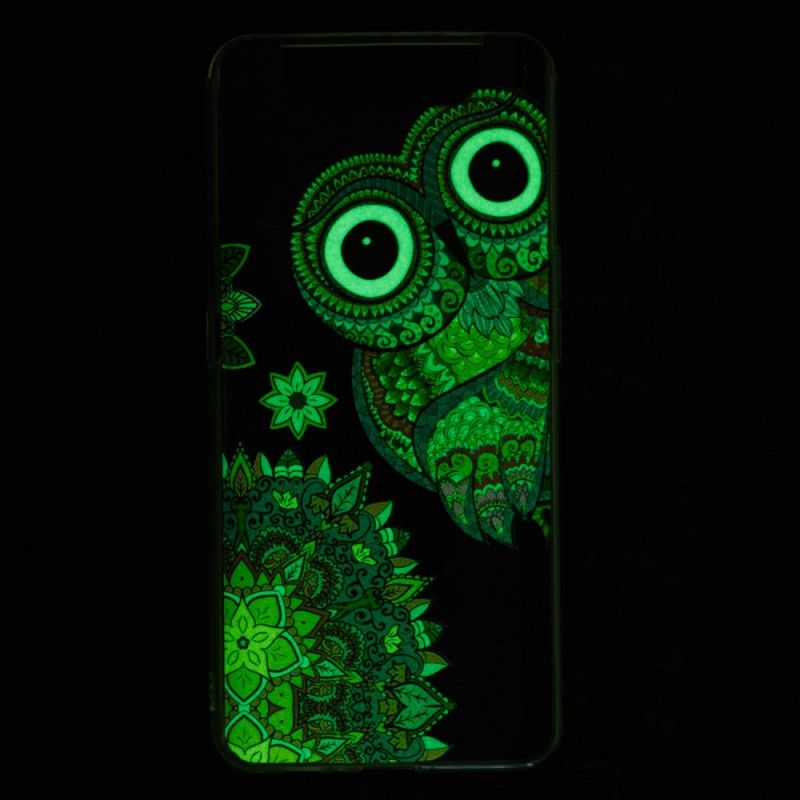 Kuori Samsung Galaxy A80 / A90 Fluoresoiva Mandalapöllö